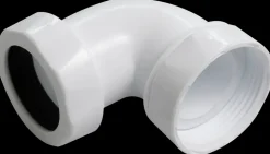 Afløbsvinkel 1 1/4'' x 32 mm - hvid