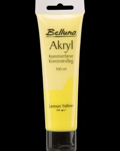 Akrylfarve 100 ml Lemon yellow