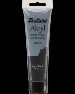 Akrylfarve 100 ml Mars black
