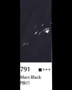 Akrylfarve 100 ml Mars black