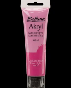Akrylfarve 100 ml Quinacridone rose light