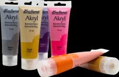 Akrylfarvesæt 6 x 75 ml