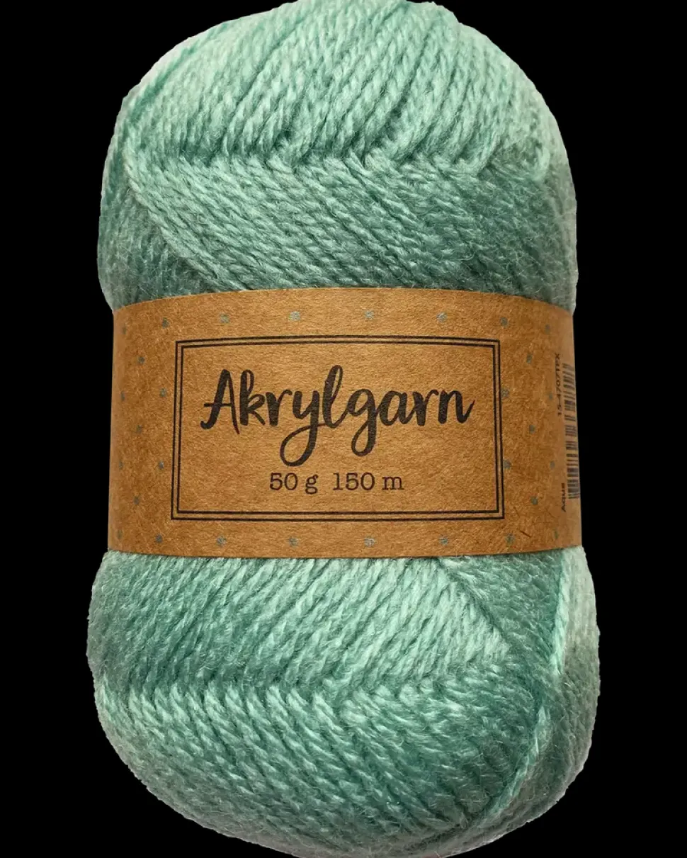 Akrylgarn 50 g - aqua