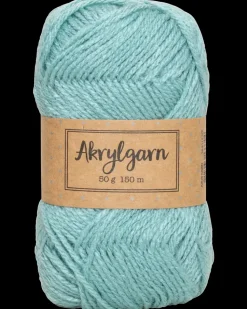 Akrylgarn 50 g - azurgrøn