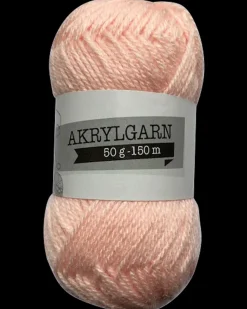 Akrylgarn 50 g - Baby pink