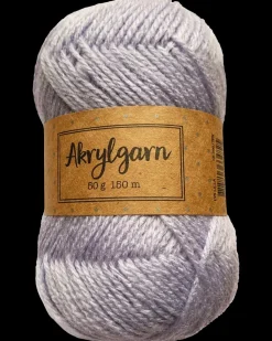 Akrylgarn 50 g - lys lilla