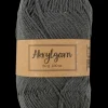 Akrylgarn 50 g - mørkegrå