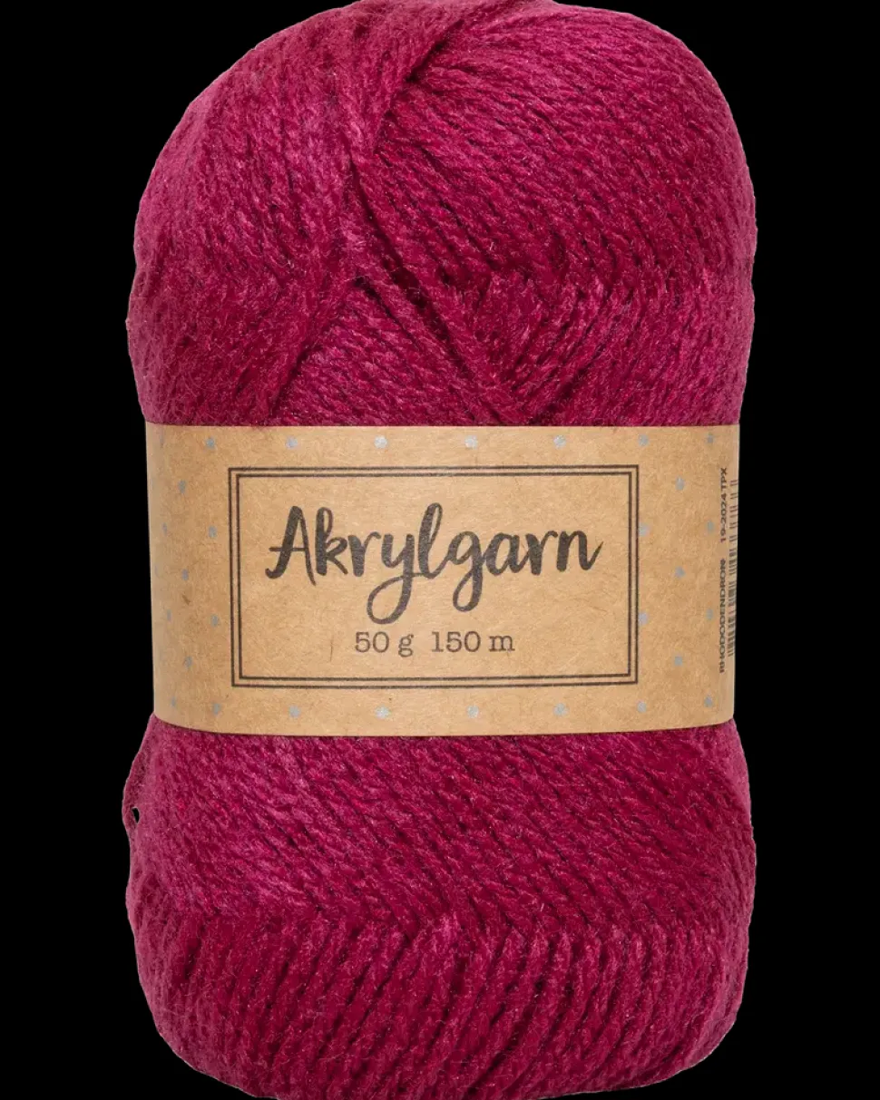 Akrylgarn 50 g - rhododendron