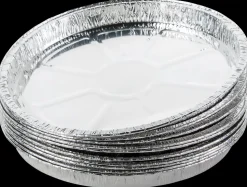 Alubakke Ø25 cm 10-pak