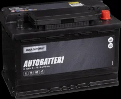Autobatteri 74Ah +højre