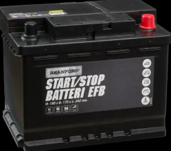 Autobatteri Start/Stop EFB 60Ah +højre