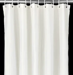 Badeforhæng 140 x 200 cm - Sand stribet