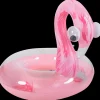 Badering Flamingo med glimmer
