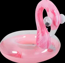 Badering Flamingo med glimmer