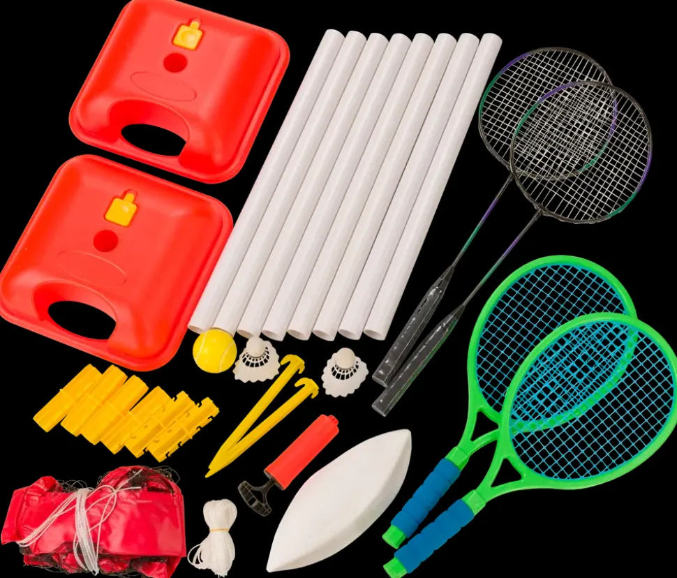 Badminton/tennis/volley 3-i-1