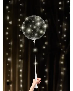 Ballon med LED på pind