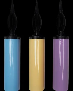 Ballonpumpe i plastik 29 cm - ass. farve