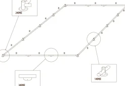 Base 1# til bundramme metal