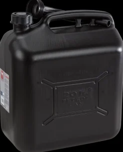Benzindunk i sort plast 20 L