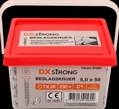 Beslagskrue 5,0 x 50 mm 250 stk.