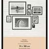 Billedramme 70 x 100 cm - sort