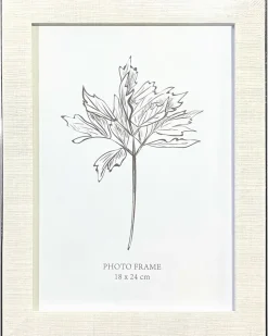 Billedramme 18 x 24 cm Hvid blank