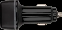 Biloplader 12/24 DC med dobbelt USB-udtag