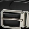 Bælte i læder - sort str L