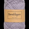 Bomuldsgarn 50 g - grå/lilla