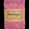 Bomuldsgarn 50 g - mørk rosa