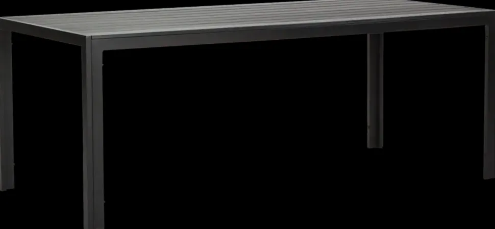 Bord non-wood 205 cm - sort