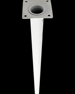 Bordben Hvid Ø30 mm - H 70 cm