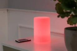 Bordlampe med farveskift 15 cm