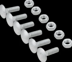 Bræddebolt + møtrik M6 x 20 mm 6-pak