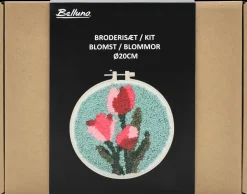 Broderisæt - Blomst