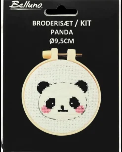 Broderisæt - Panda