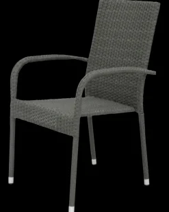 CADIZ Stabelstol Rattan - Grå