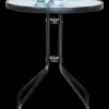 Cafebord Ø60 cm sort stål