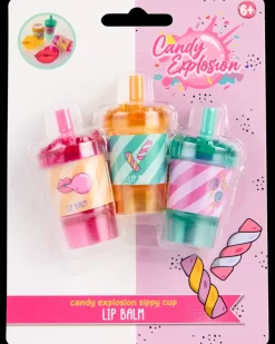 Candy Explosion Læbepomade 3 stk kop/dåse