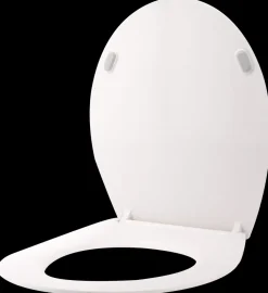 CARLSBAD Toiletsæde slimline softclose - hvid