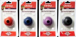 Chrisco Aktivitetsbold ass. farver - Ø6 cm