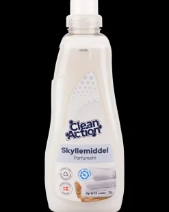 Clean Action - Skyllemiddel 1000 ml - Parfumefri