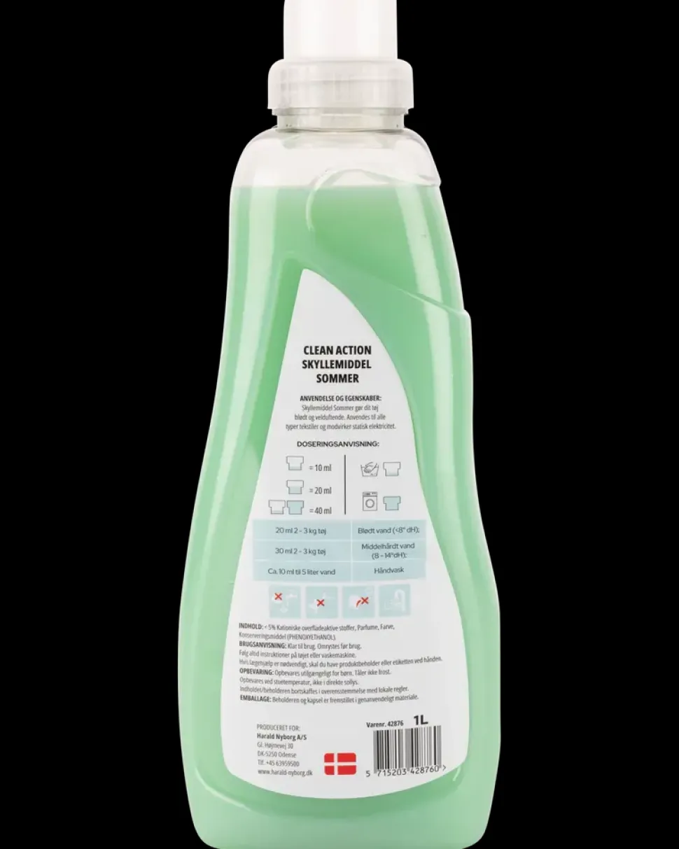 Clean Action - Skyllemiddel 1000 ml - Sommer