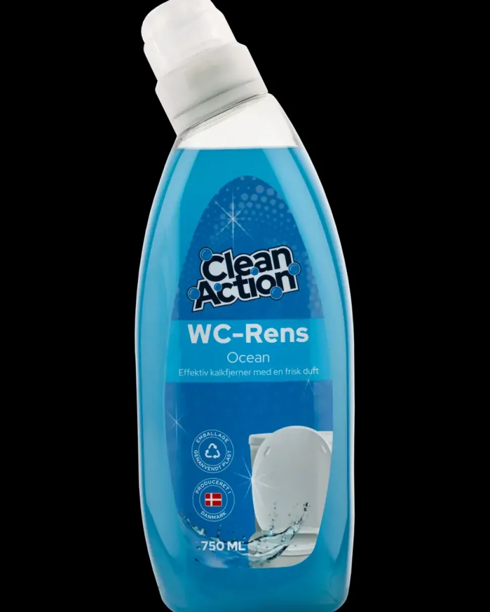 Clean Action WC Rens 750 ml - Ocean
