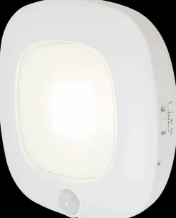 COB LED-lampe med sensor - hvid