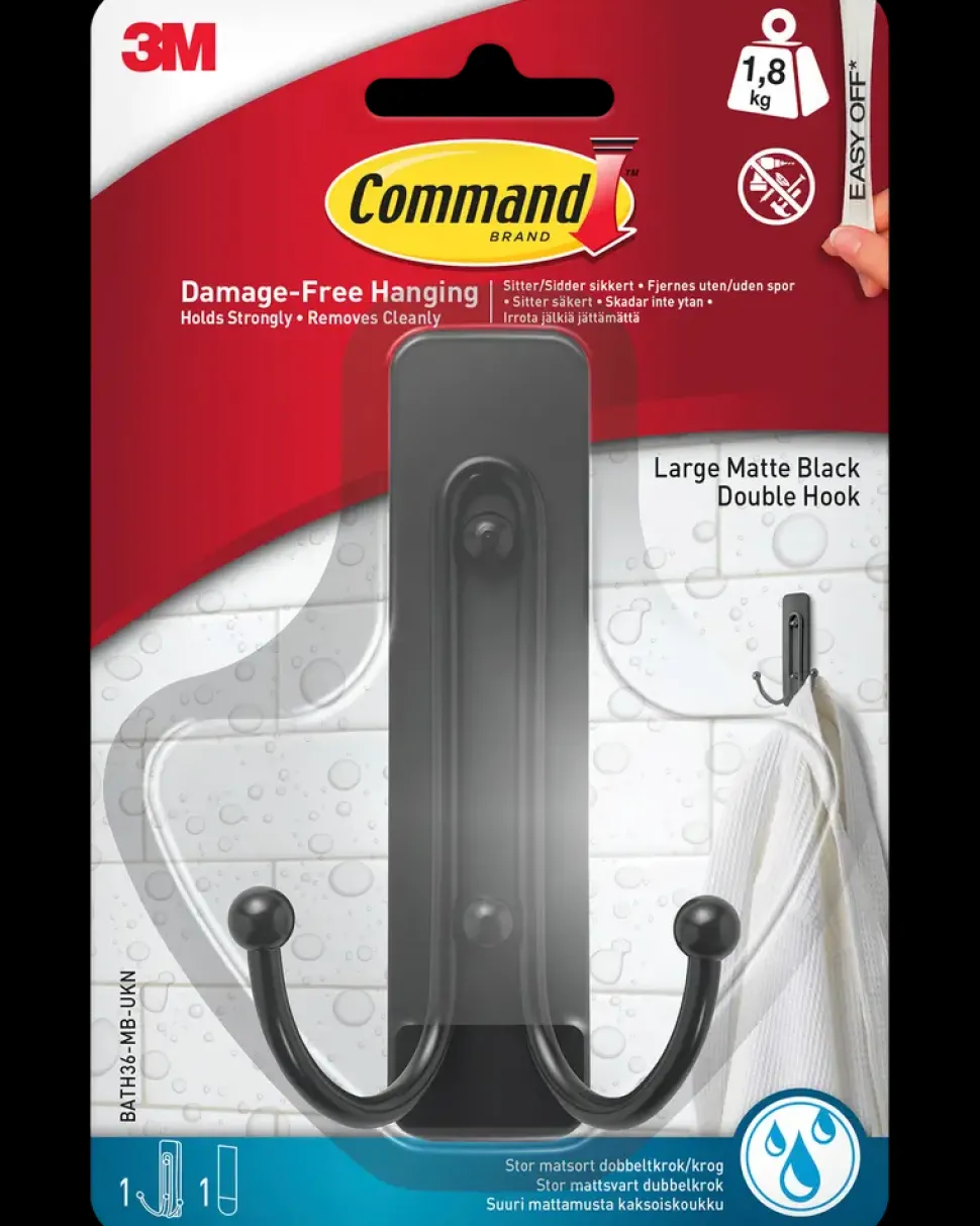 Command™ Dobbelkrog Vådrum - Matsort Stor