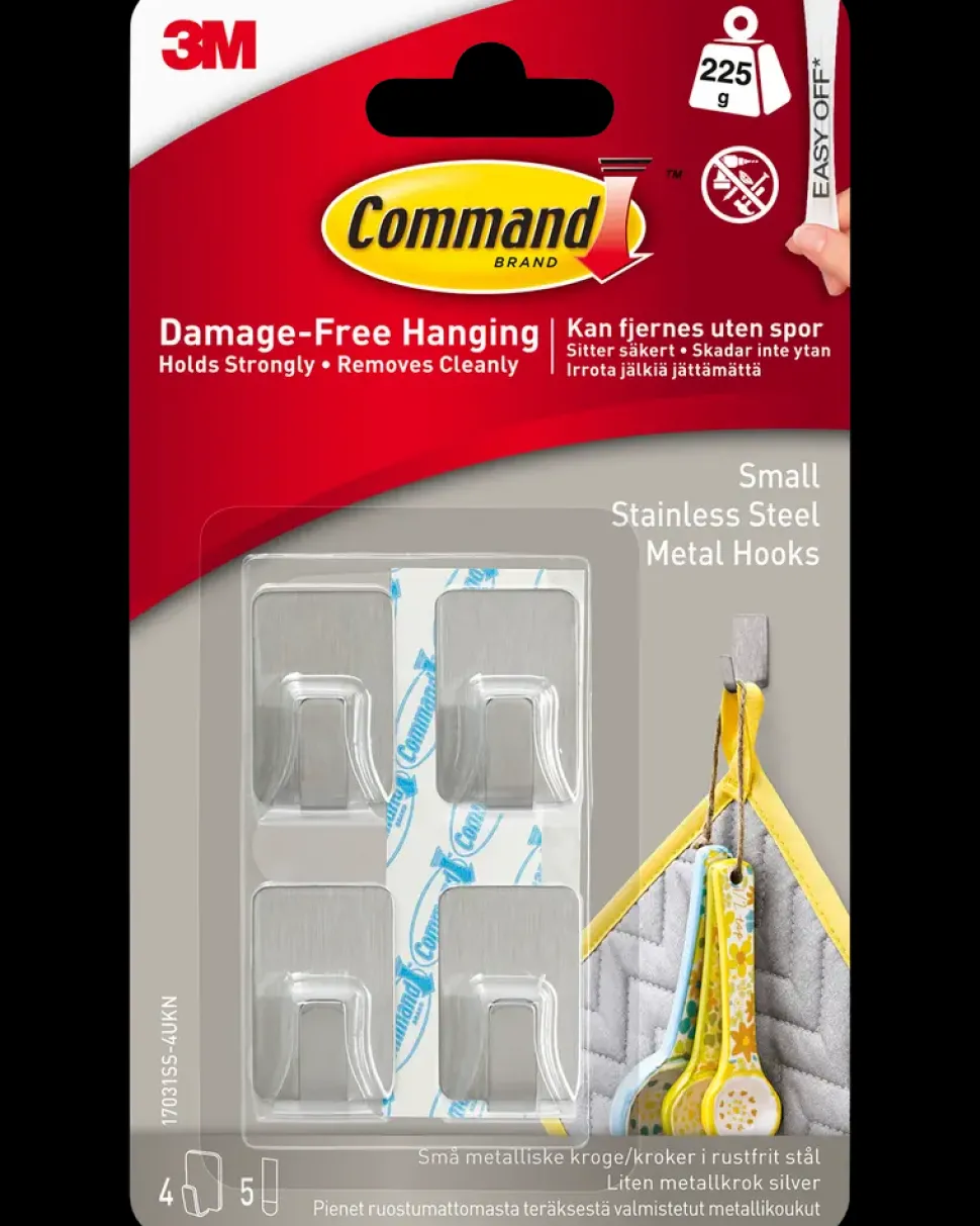 Command™ Metalkroge Rustfrit Stål