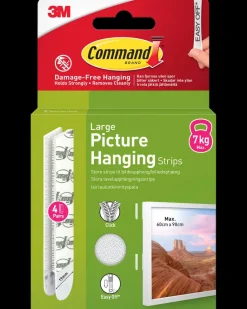 Command™ Strips Ophæng af billede - Hvid L