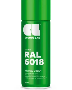 Cosmos Lac Spray YELLOW GREEN RAL6018