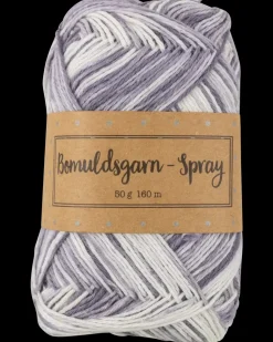 Cotton print garn 50 g - ass. farver